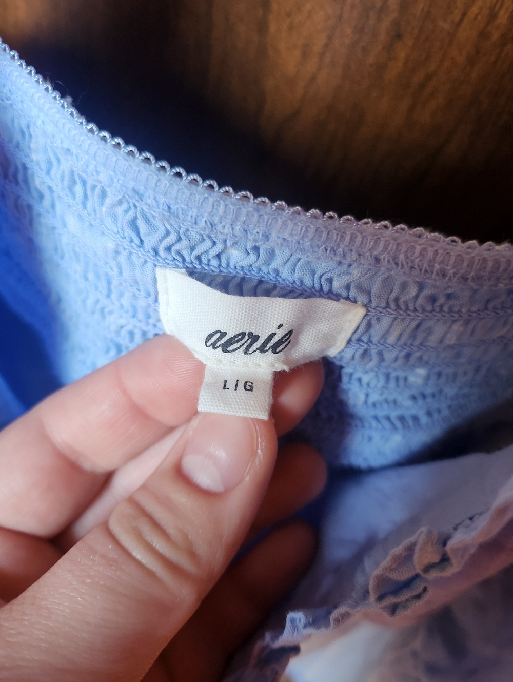 Aerie Off-duty Poplin Tank Top - Picture 5 of 7